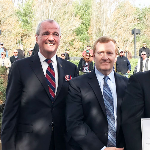 On Veterans Day, PSE&G President & COO Dave Daly accepted a “We Value Our Veterans” award, presented by Gov. Phil Murphy, for PSEG’s efforts to support veterans and promote a military-friendly environment. 