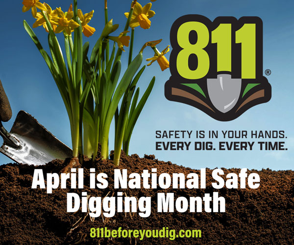 PSE&G encourages customers to dig safely; April is National Safe Digging Month