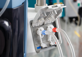 Medical equipment with tubing