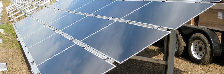 Solar panels as a photovoltaic array